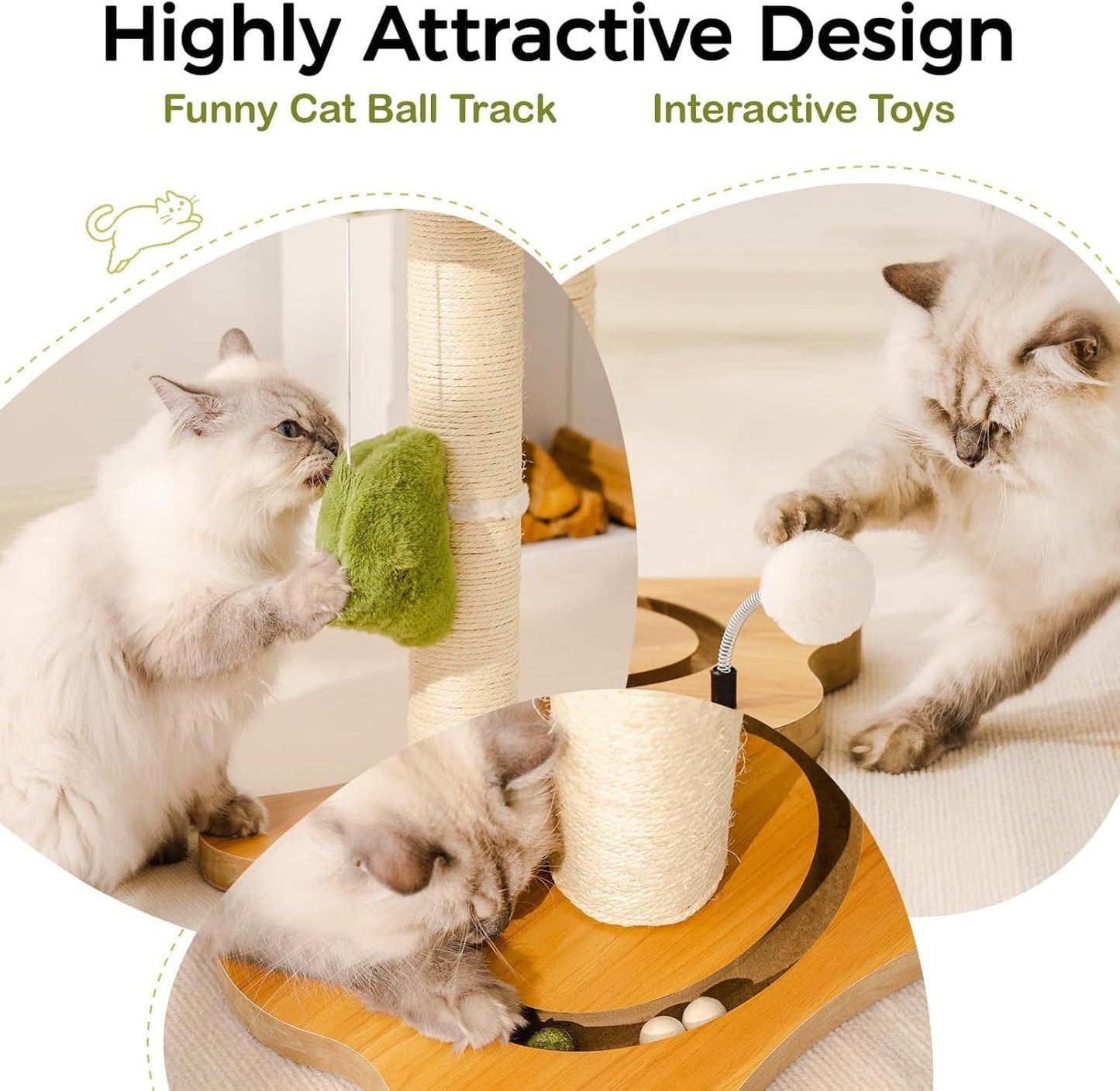 SMALL CAT TOWER WITH HAMMOCK