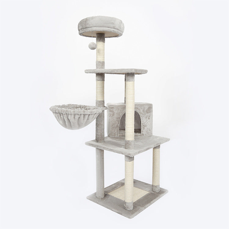 zeze cat climbing frame cat litter cat tree one large cat shelf cat supplies does not occupy land cat scratching post cat supplies