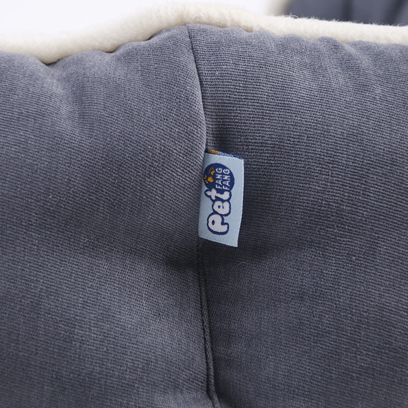 Factory direct sales 2019 new products memory foam removable and washable velvet pet bed pet mattress kennel cat bed