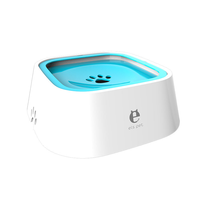 Anti-knockover Splash-proof floating water bowl