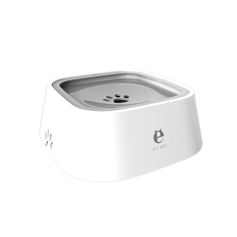 Anti-knockover Splash-proof floating water bowl
