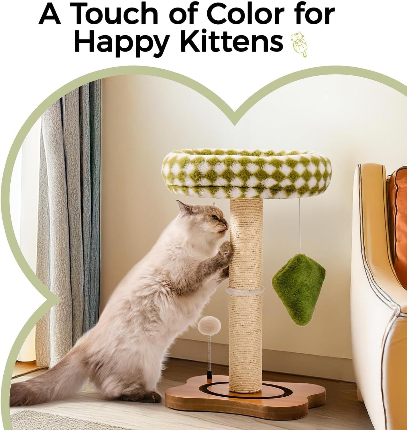 SMALL CAT TOWER WITH HAMMOCK