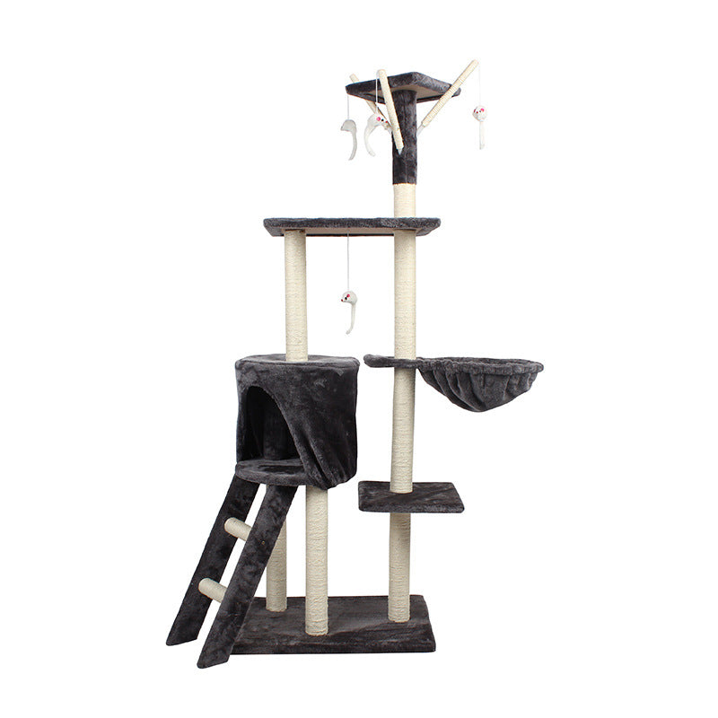 zeze cat climbing frame cat litter cat tree one large cat shelf cat supplies does not occupy land cat scratching post cat supplies