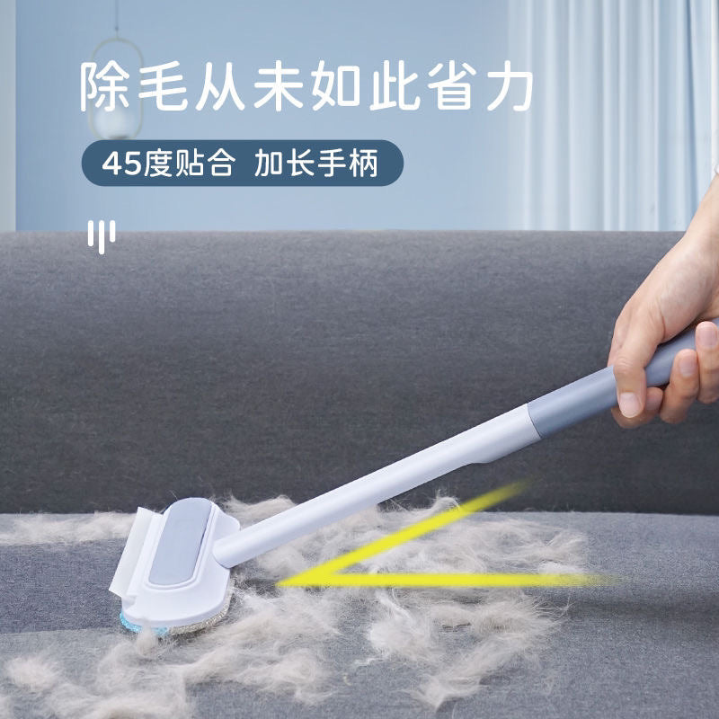Pet hair removal brush