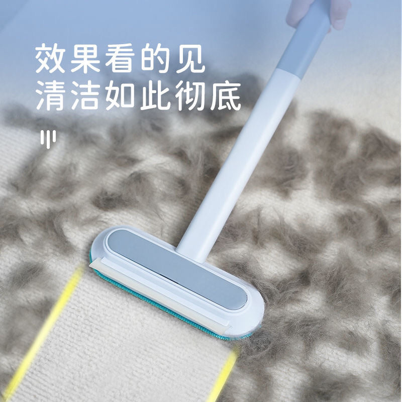 Pet hair removal brush