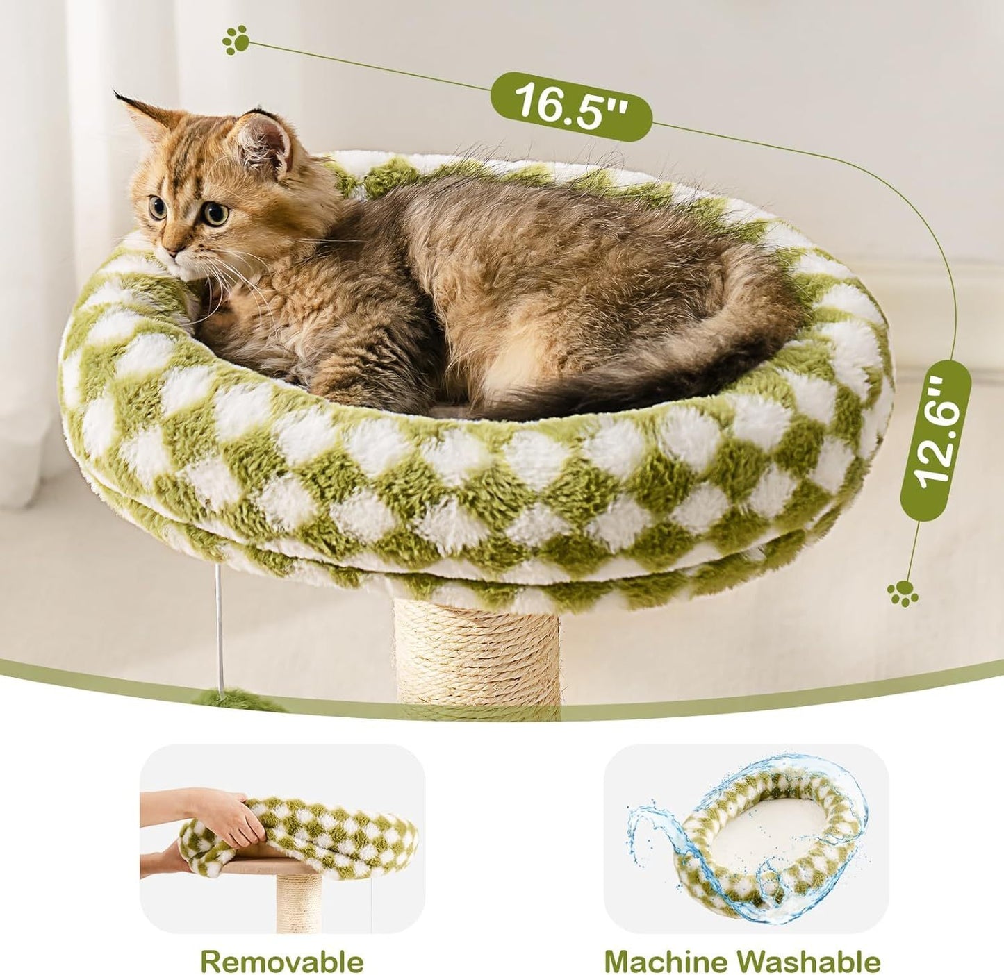SMALL CAT TOWER WITH HAMMOCK