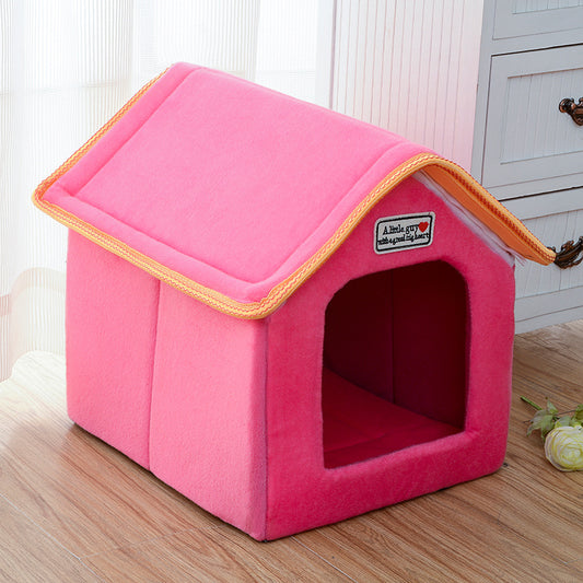 removable and washable pet house