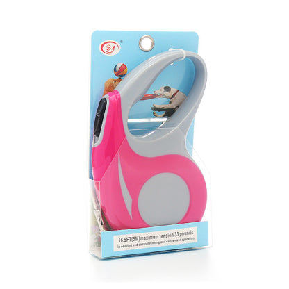 automatic retractable dog leash