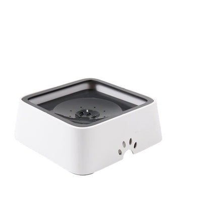 Anti-knockover Splash-proof floating water bowl