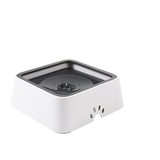 Anti-knockover Splash-proof floating water bowl
