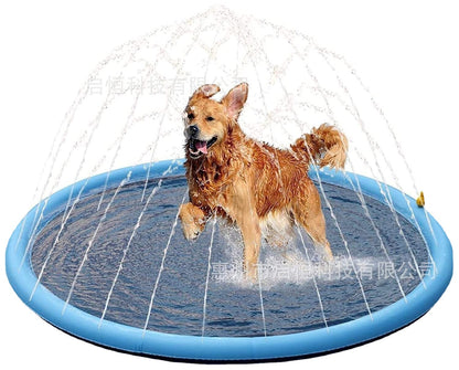 Spot PVC pet supplies pet spray pad non-slip dog spray pad children outdoor water spray pad