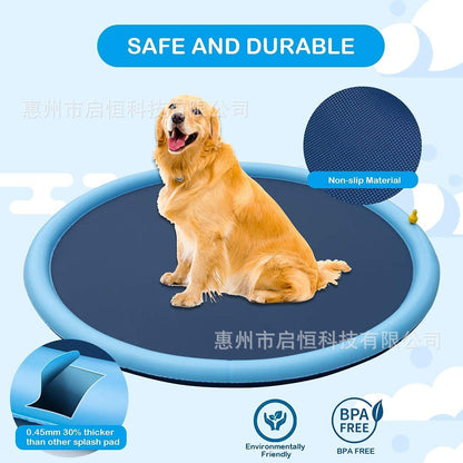 Spot PVC pet supplies pet spray pad non-slip dog spray pad children outdoor water spray pad