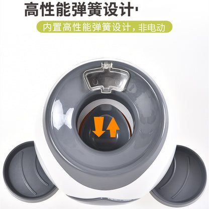 Cross-border new dog tennis food reward machine dog interactive training intelligent automatic food leaker pet toy
