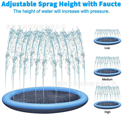 Spot PVC pet supplies pet spray pad non-slip dog spray pad children outdoor water spray pad