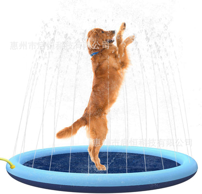 Spot PVC pet supplies pet spray pad non-slip dog spray pad children outdoor water spray pad
